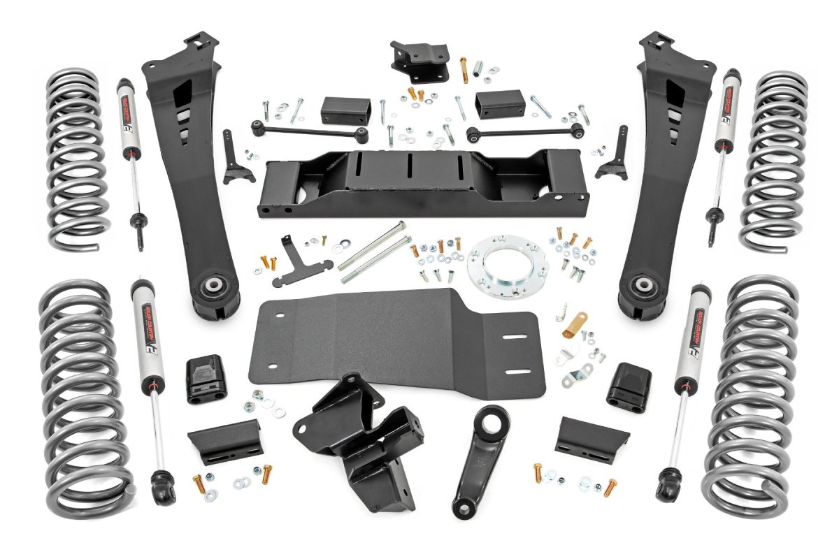 Ram 2500 Suspension Lift Kit - Rough Country - Dual Rate Coils | V2 | Non-AISIN - '19-'24